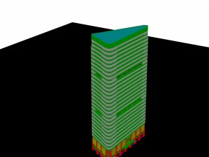 city - high-rise office 304 3D Model