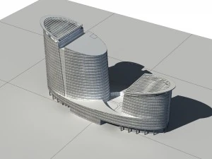 city - high-rise office 306 3D Model