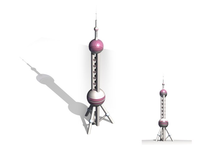 city - high-rise office 310 3D 모델 .c4d .max .obj .3ds .fbx .stl .blend 