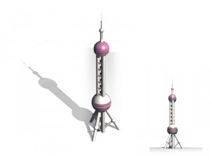 city - high-rise office 310 3D 모델