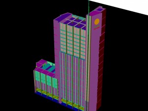 city - high-rise office 315 3D Model