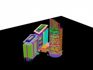 city - high-rise office 326 3D Model