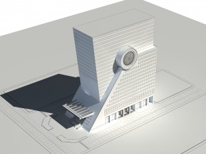 city - high-rise office 331 3D मॉडल