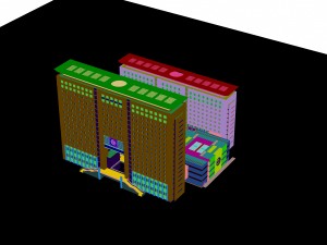 city - high-rise office 334 3Dモデル