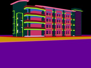 city planning - office building 004 3Dモデル