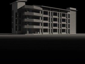 city planning - office building 004 3Dモデル