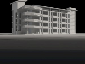 city planning - office building 004 3Dモデル