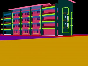 city planning - office building 004 3Dモデル