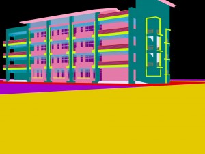 city planning - office building 004 3Dモデル