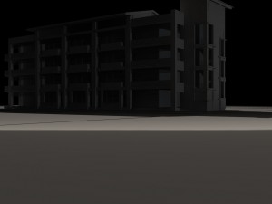 city planning - office building 004 3Dモデル