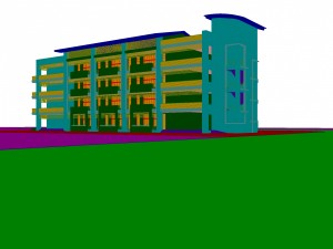 city planning - office building 004 3Dモデル