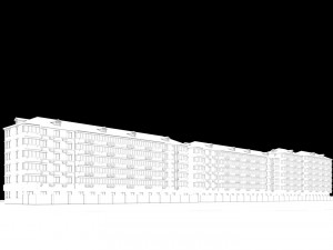 city planning - office building 005 Modello 3D