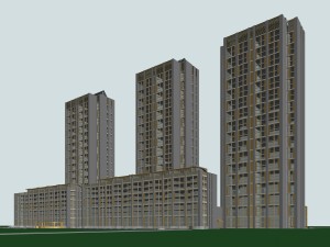 urban planning - office building 006 Modelo 3D