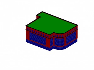urban planning - commercial buildings 11 3D Модель