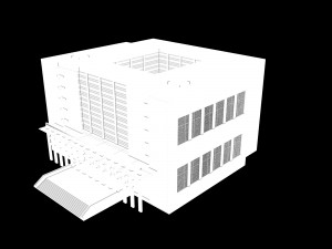 urban planning - commercial buildings 13 Model 3D