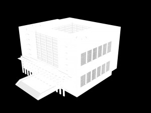 urban planning - commercial buildings 13 Model 3D