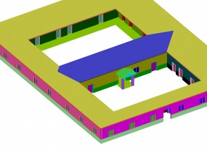 urban planning - commercial buildings 15 3D मॉडल