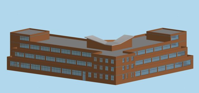 urban planning - commercial buildings 18 Modèle 3D .c4d .max .obj .3ds .fbx .stl .blend 