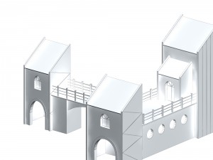 urban planning - commercial buildings 19 Modèle 3D