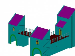 urban planning - commercial buildings 19 3D Model