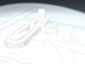 urban planning - commercial buildings 22 3D-Modell
