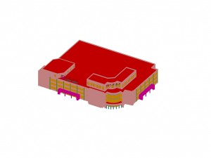 urban planning - commercial buildings 24 3D Модель