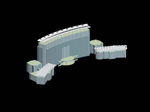 urban planning - commercial buildings 29 Modello 3D