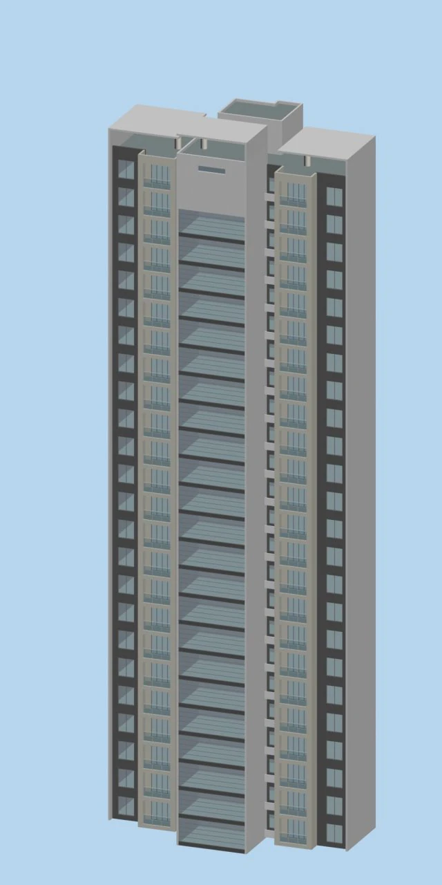 urban planning - commercial buildings 32 3D Model .c4d .max .obj .3ds .fbx .stl .blend 