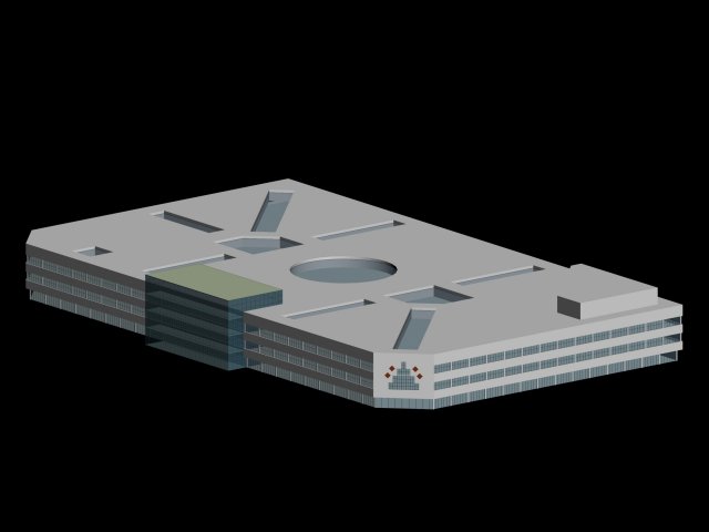 urban planning - commercial buildings 33 Modelo 3D .c4d .max .obj .3ds .fbx .stl .blend 