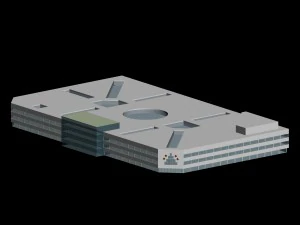 urban planning - commercial buildings 33 3D Model