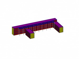 urban planning - commercial buildings 34 Modello 3D