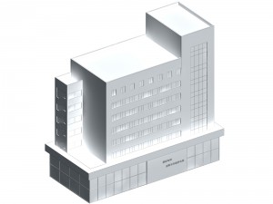 urban planning - commercial buildings 37 3D Model