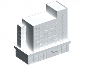 urban planning - commercial buildings 37 3D Model