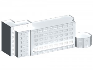 urban planning - commercial buildings 40 3D Model