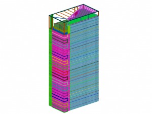 urban planning - commercial buildings 45 3D Модель