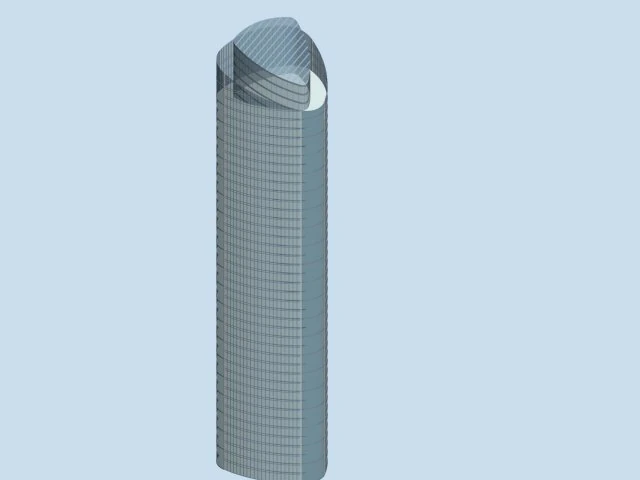 urban planning - commercial buildings 46 3D Model .c4d .max .obj .3ds .fbx .stl .blend 