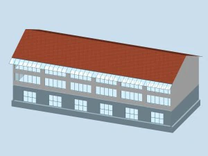 urban planning - commercial buildings 48 3D Model