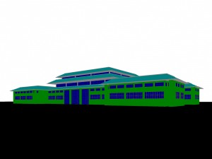 urban planning - commercial buildings 52 3D Модель