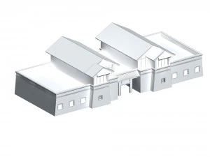 urban planning - commercial buildings 53 3D Model