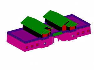 urban planning - commercial buildings 53 3D Модель