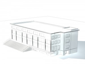 urban planning - commercial buildings 54 3D 모델