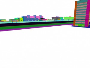 urban planning - commercial buildings 59 Modello 3D
