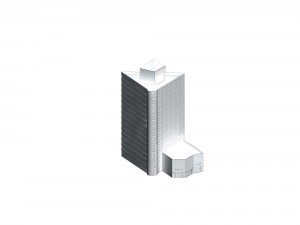 urban planning - commercial buildings 60 3D Модель