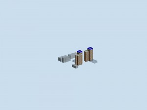 urban planning - commercial buildings 61 3D 모델