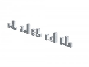 urban planning - commercial buildings 66 3D Модель