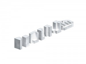 urban planning - commercial buildings 67 3Dモデル