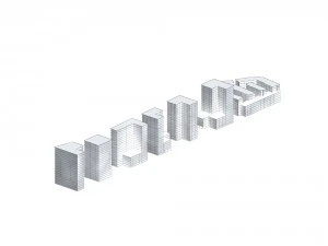 urban planning - commercial buildings 67 3D Model