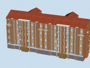 urban planning - commercial buildings 72 3D Model