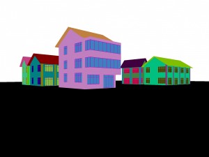 urban planning - commercial buildings 76 Modelo 3D