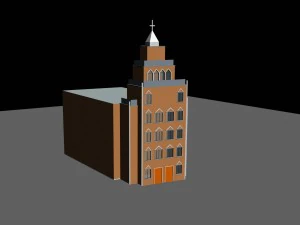 urbanistica - edifici commerciali 77 Modello 3D